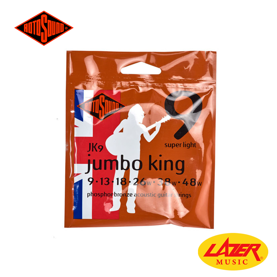 Rotosound Jumbo King Acoustic Super Light Guitar Strings